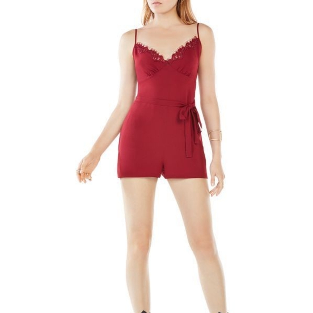 NWT! BCBGMaxAzria Jackie Romper